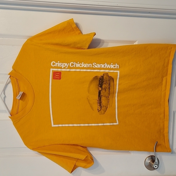 McDonald's Yellow Short Sleeve Tee - Picture 1 of 8